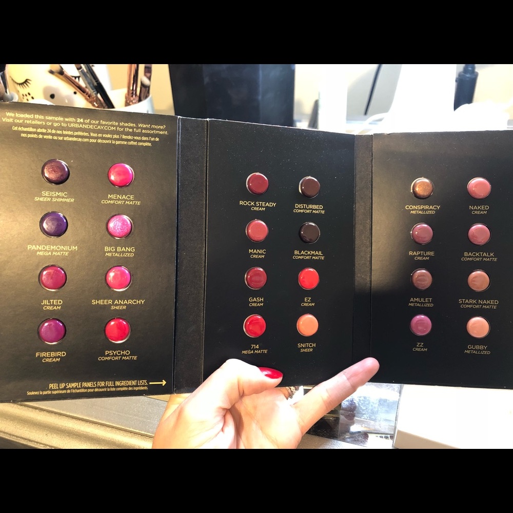 🔴UD lipsticks
